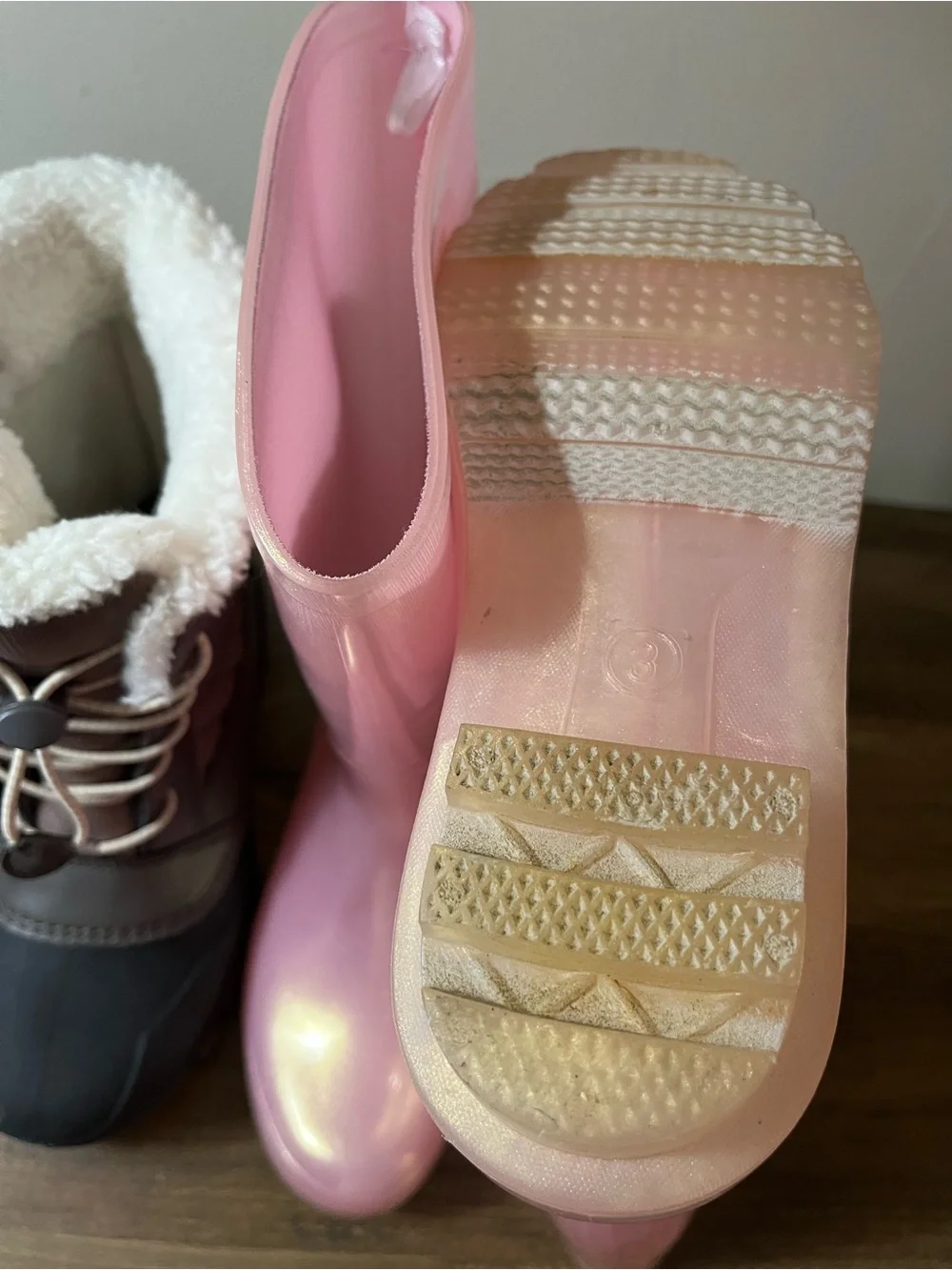 Girls Shoes Target All In Motion Cat & Jack Unicorn 3 Pair Boots Bundle Size 3